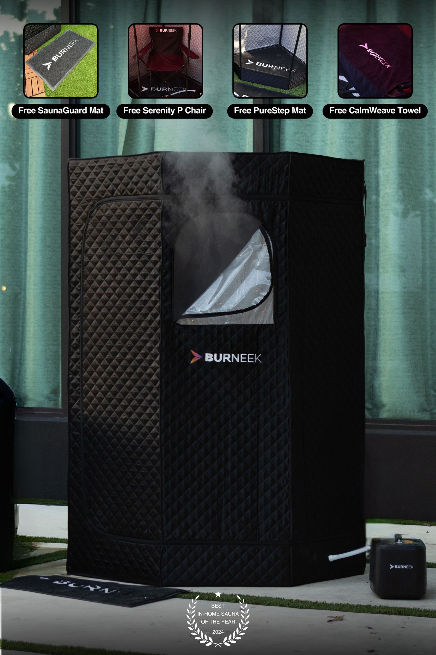 #1 Rated Home Steam Sauna