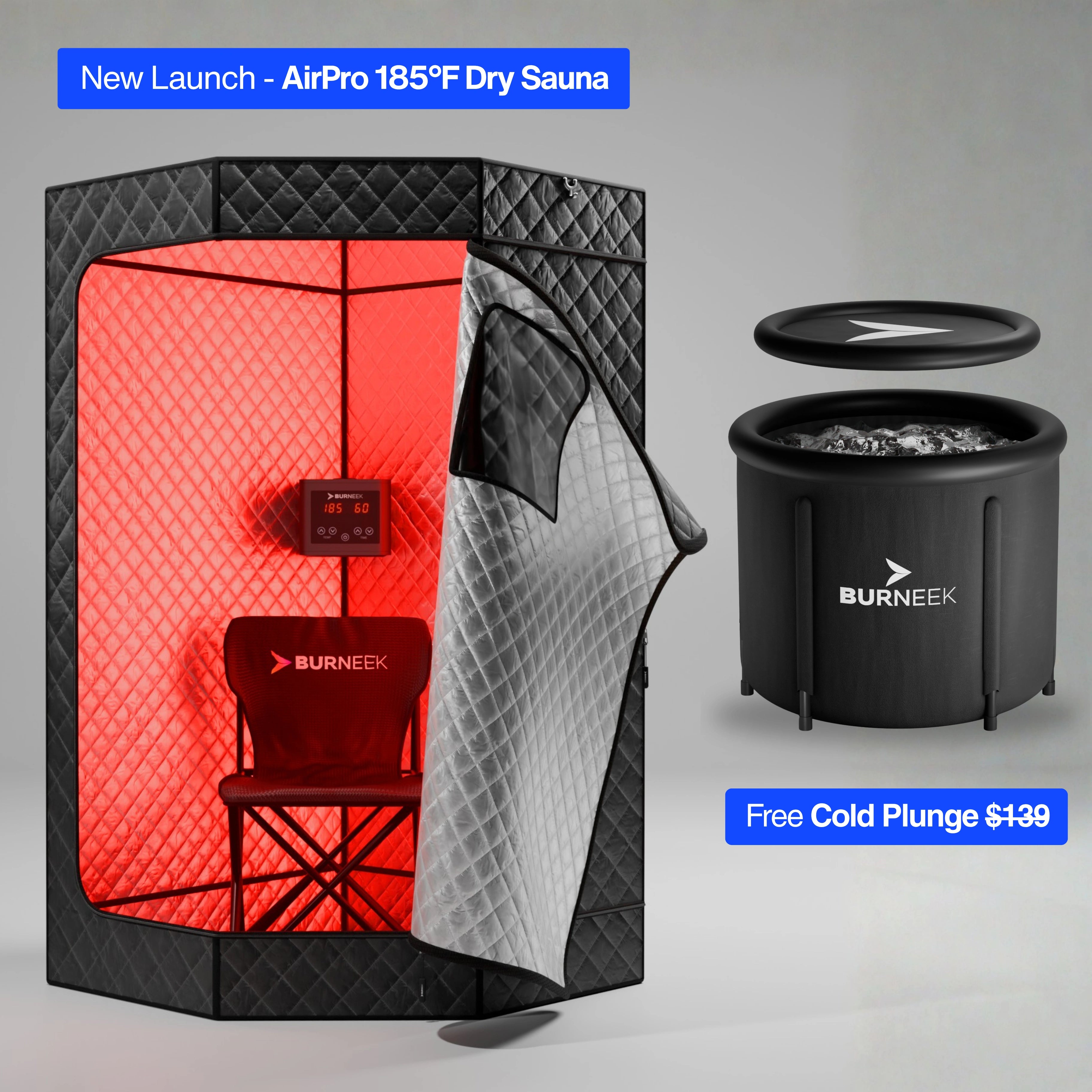 Burneek® AirPro 185°F Dry Sauna
