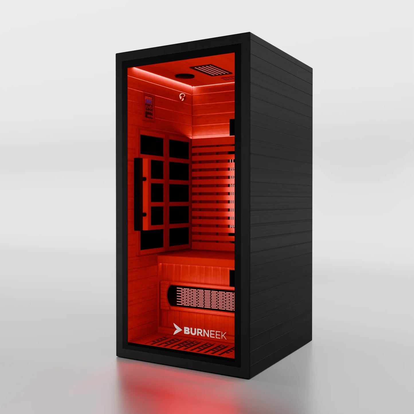 Burneek® Onyxeek: 1-Person Full-Spectrum Quartz Infrared Sauna