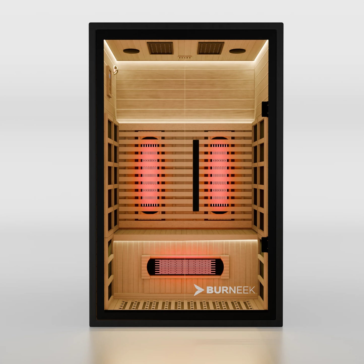 Burneek® Onyxeek: 2-Person Full-Spectrum Quartz Infrared Sauna