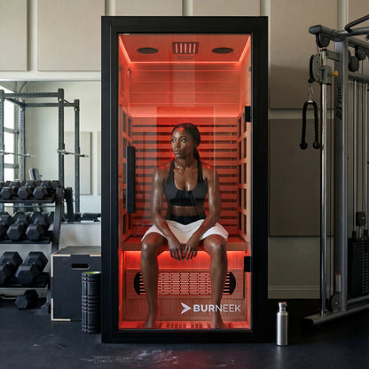 Burneek® Onyxeek: 3-Person Full-Spectrum Quartz Infrared Sauna